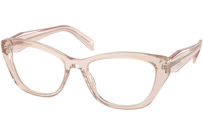 Glasögon Prada PR19WV 15J1O1 Cat Eye Rosa