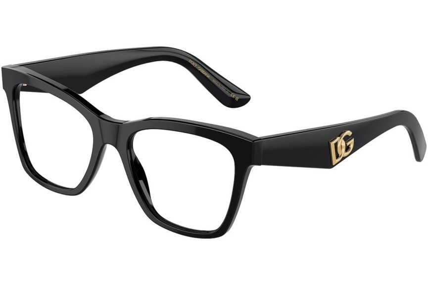 Glasögon Dolce & Gabbana DG3374 501 Fyrkantig Svart