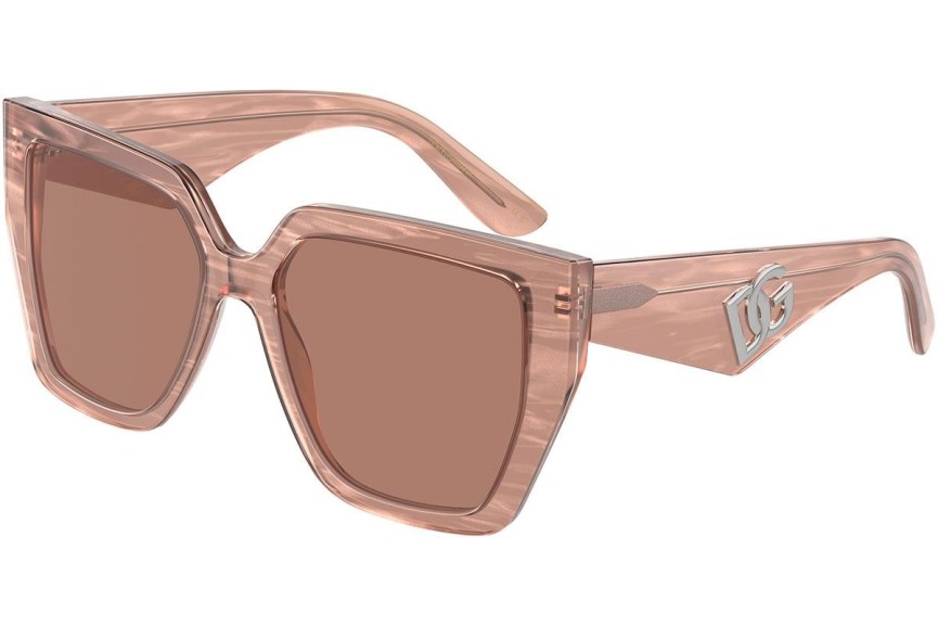 Solglasögon Dolce & Gabbana DG4438 3411/3 Fyrkantig Rosa