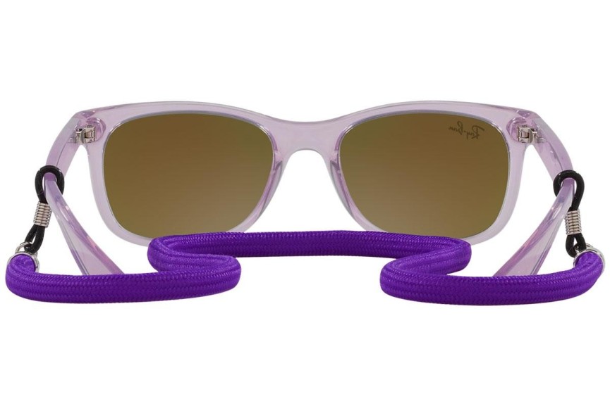 Solglasögon Ray-Ban Junior New Wayfarer Junior RJ9052S 7147B1 Fyrkantig Lila