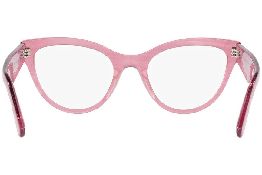 Glasögon Dolce & Gabbana DG3372 3405 Cat Eye Rosa