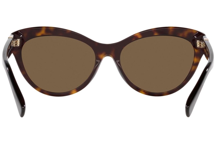 Solglasögon Ralph Lauren The Betty RL8213 500373 Cat Eye Havana