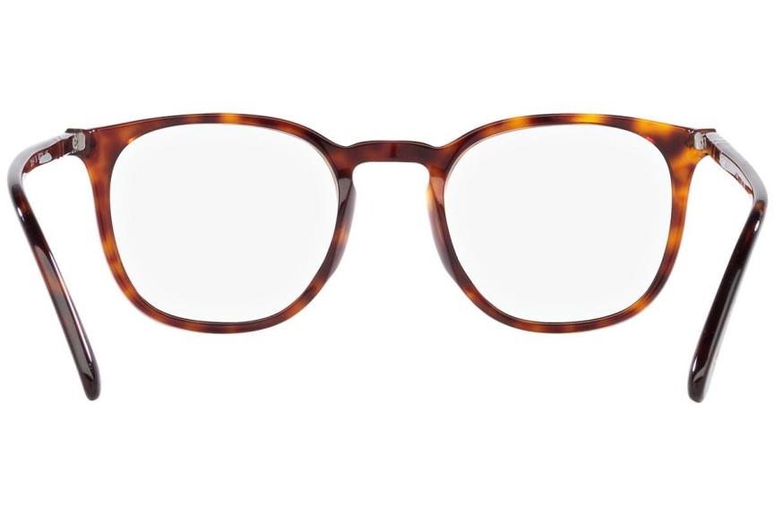 Glasögon Persol PO3318V 24 Runda Havana