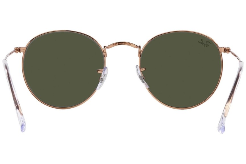 Solglasögon Ray-Ban Round Metal RB3447 920231 Runda Brun