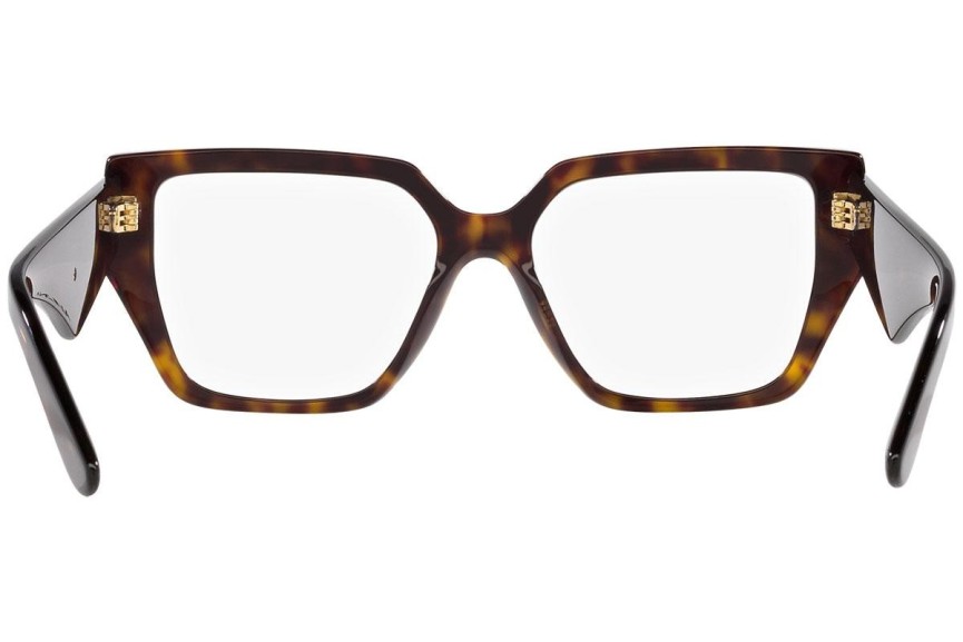 Glasögon Dolce & Gabbana DG3373 502 Fyrkantig Havana