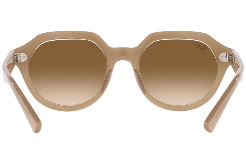 Solglasögon Ray-Ban Gina RB4399 616651 Fyrkantig Brun