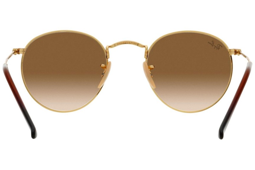 Solglasögon Ray-Ban Round Metal RB3447 001/51 Runda Guld