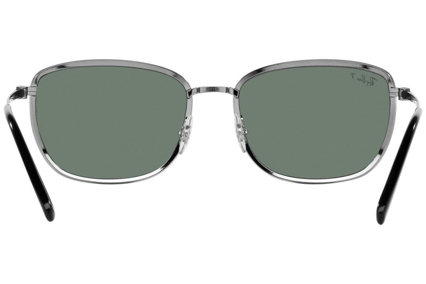 Solglasögon Ray-Ban RB3705 004/O9 Rektangulära Silver