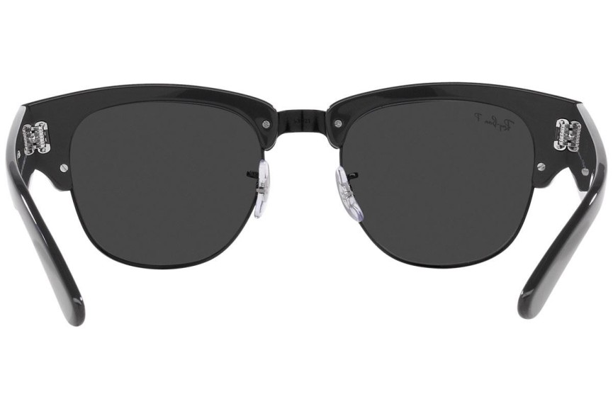 Solglasögon Ray-Ban Mega Clubmaster RB0316S 136748 Polarized Browline Svart