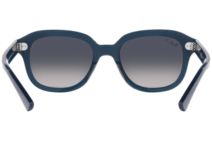 Solglasögon Ray-Ban Erik RB4398 667678 Polarized Fyrkantig Blå