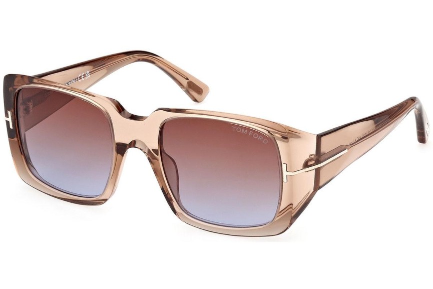 Solglasögon Tom Ford FT1035 45F Fyrkantig Brun