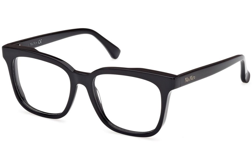 Glasögon Max Mara MM5095 001 Fyrkantig Svart