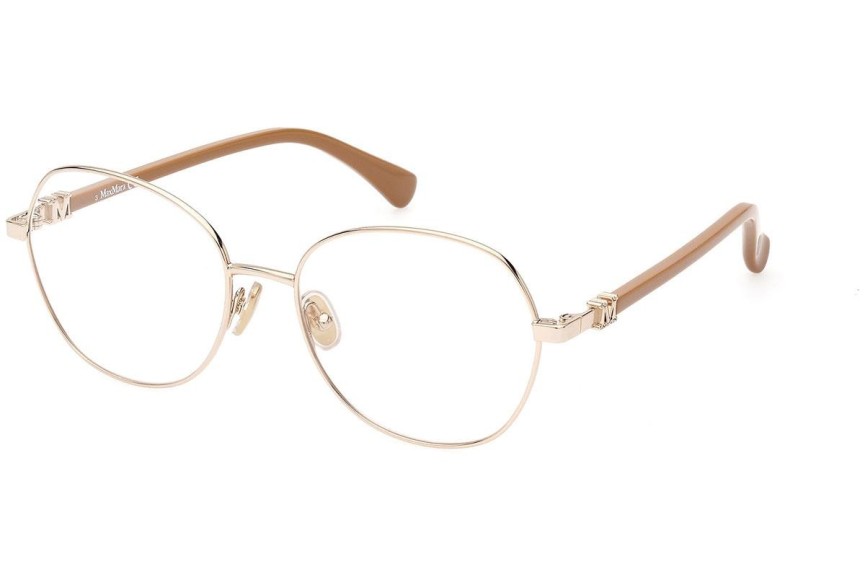 Glasögon Max Mara MM5034 32A Runda Guld