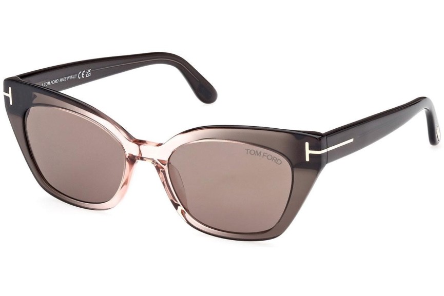 Solglasögon Tom Ford FT1031 20J Cat Eye Grå