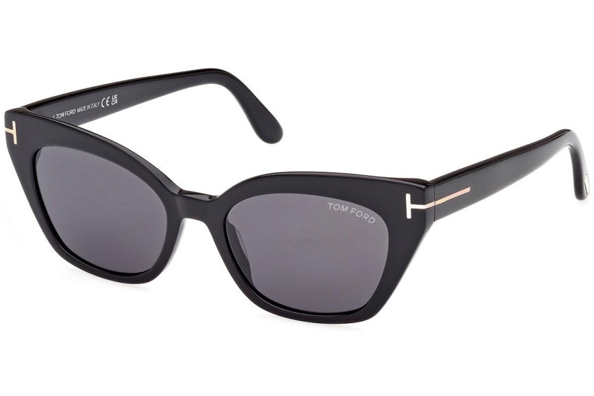 Solglasögon Tom Ford FT1031 01A Cat Eye Svart