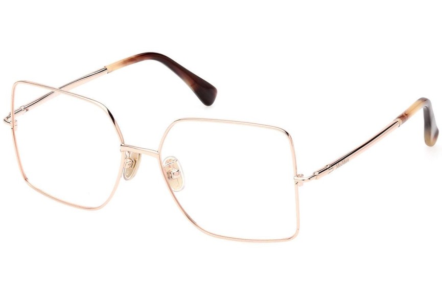 Glasögon Max Mara MM5098-H 033 Fyrkantig Guld