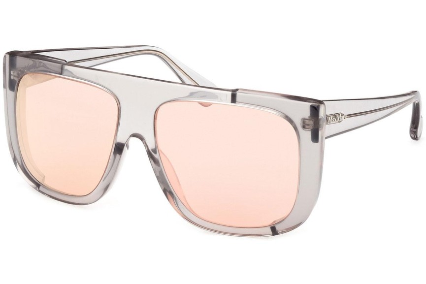 Solglasögon Max Mara MM0073 03L Flat Top Kristall