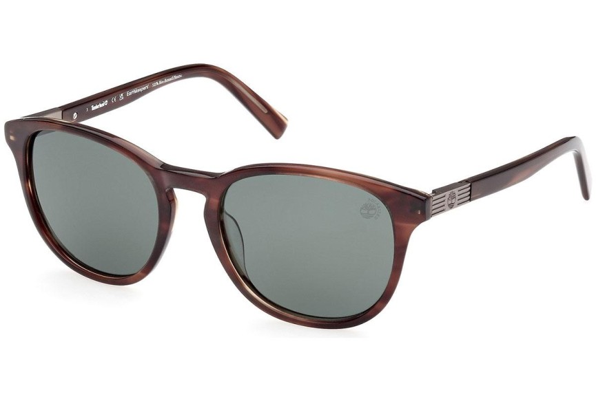 Solglasögon Timberland TB9319 48R Polarized Runda Brun