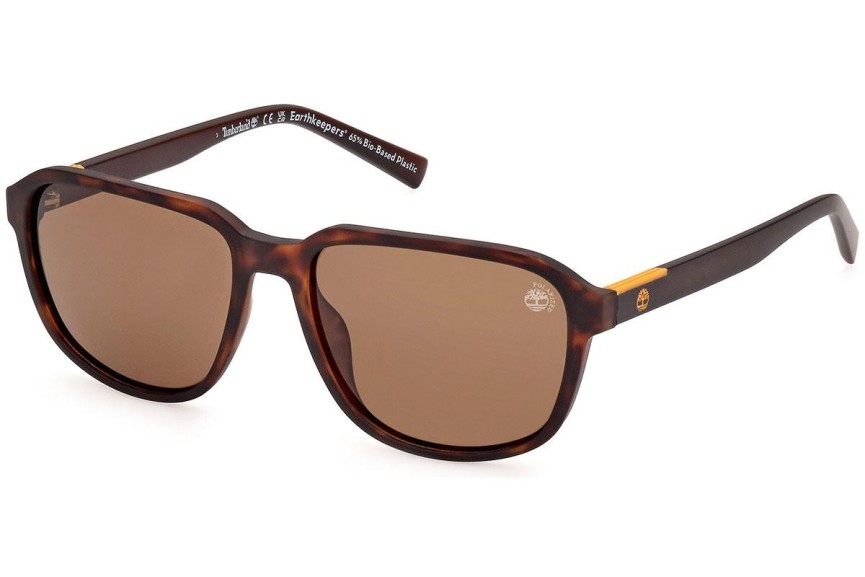 Solglasögon Timberland TB9311 52H Polarized Fyrkantig Havana