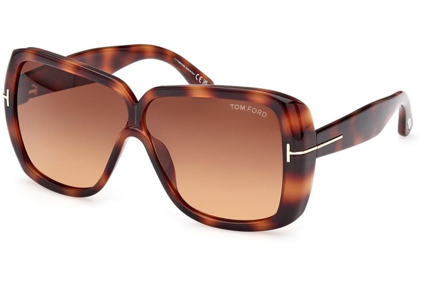 Solglasögon Tom Ford FT1037 52F Oversize Havana