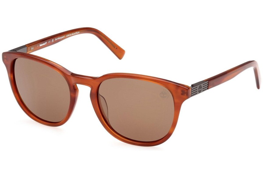 Solglasögon Timberland TB9319 47H Polarized Runda Brun