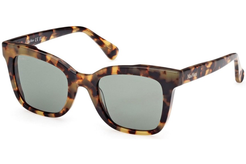 Solglasögon Max Mara MM0067 55N Fyrkantig Havana