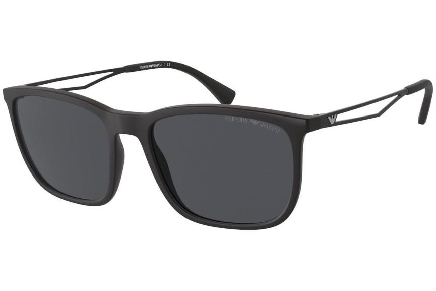 Solglasögon Emporio Armani EA4154 500187 Fyrkantig Svart