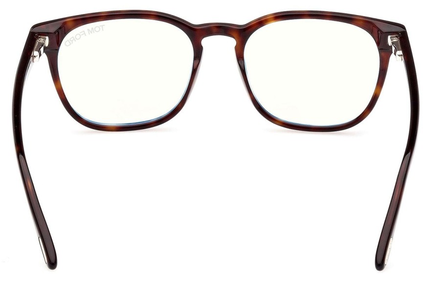 Glasögon Tom Ford FT5868-B 052 Fyrkantig Havana