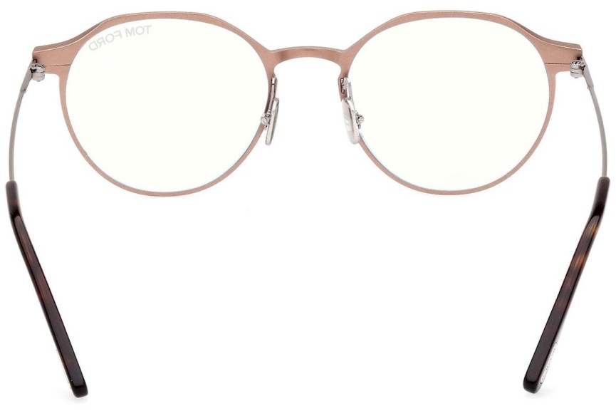 Glasögon Tom Ford FT5866-B 035 Runda Brun