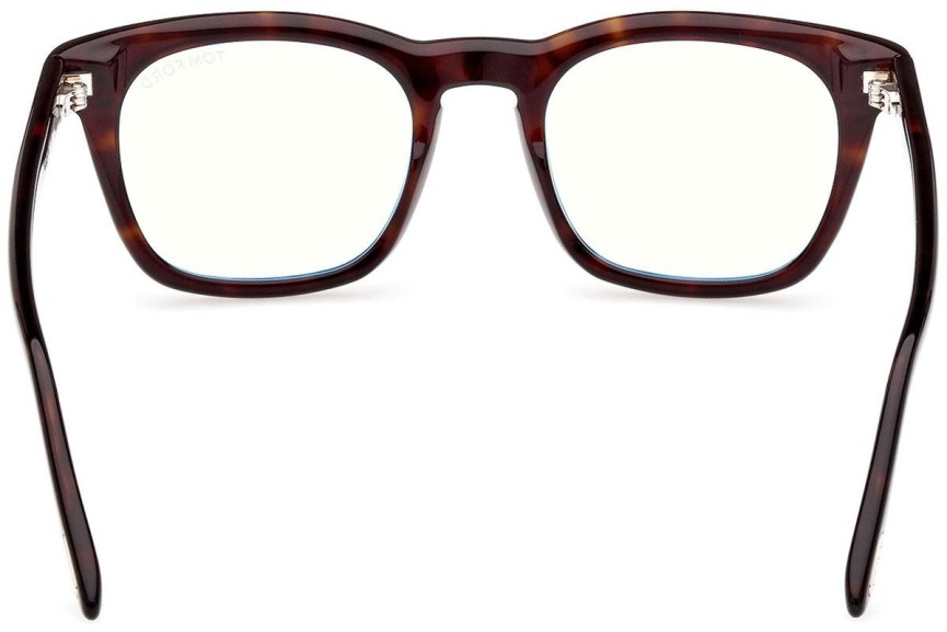 Glasögon Tom Ford FT5870-B 052 Fyrkantig Havana