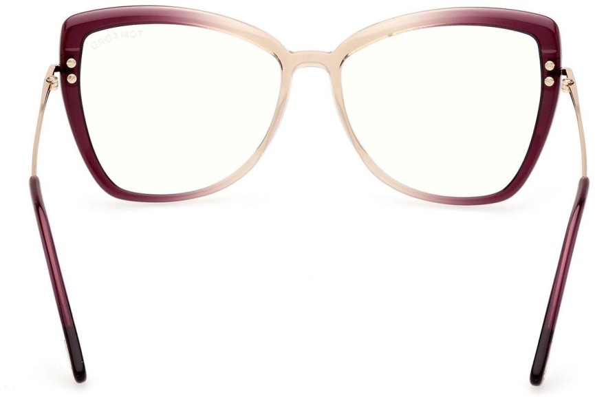 Glasögon Tom Ford FT5882-B 083 Cat Eye Flerfärgs