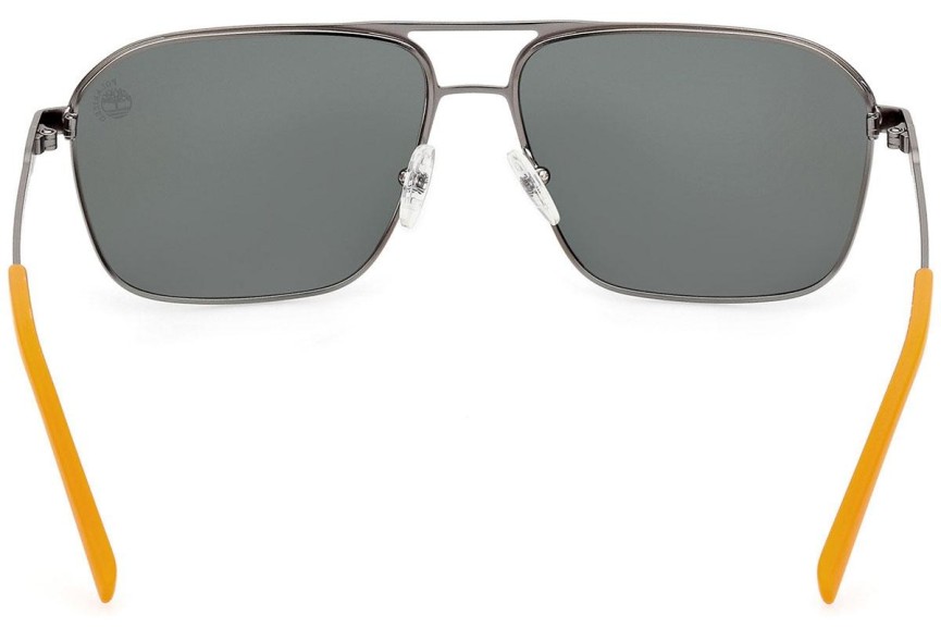 Solglasögon Timberland TB9316 09R Polarized Rektangulära Silver