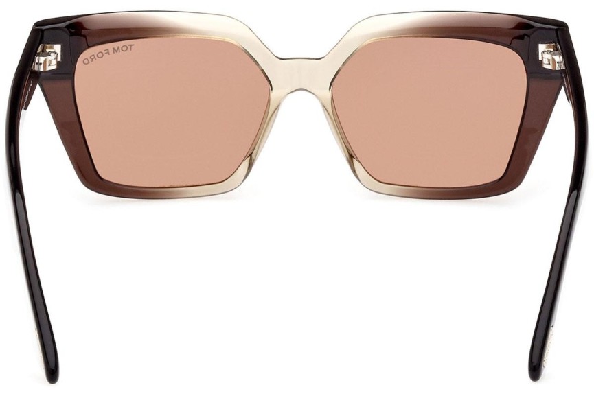 Solglasögon Tom Ford FT1030 47J Cat Eye Brun