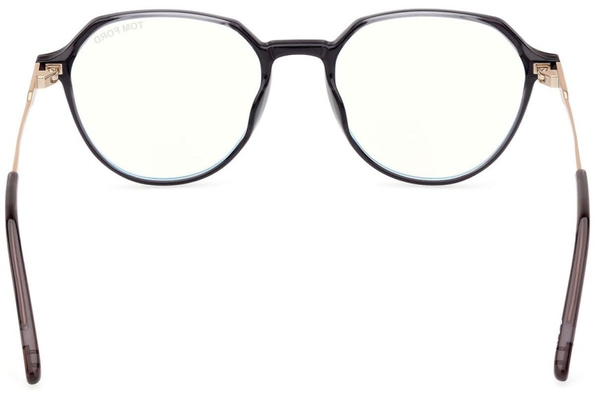 Glasögon Tom Ford FT5875-B 020 Runda Svart