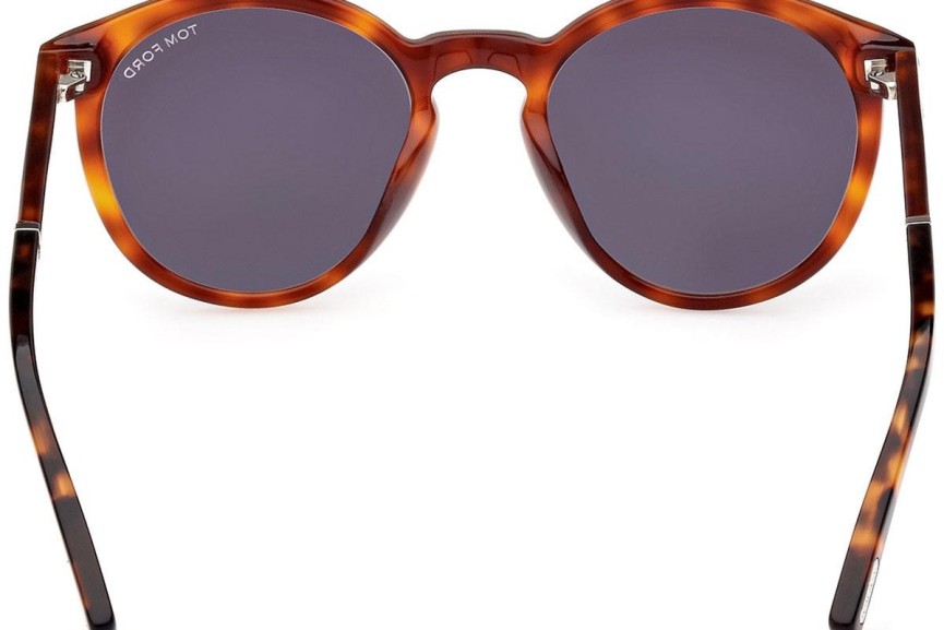 Solglasögon Tom Ford FT1021 53A Runda Havana