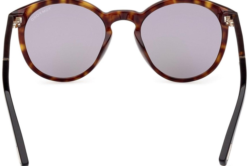 Solglasögon Tom Ford FT1021 52A Runda Havana