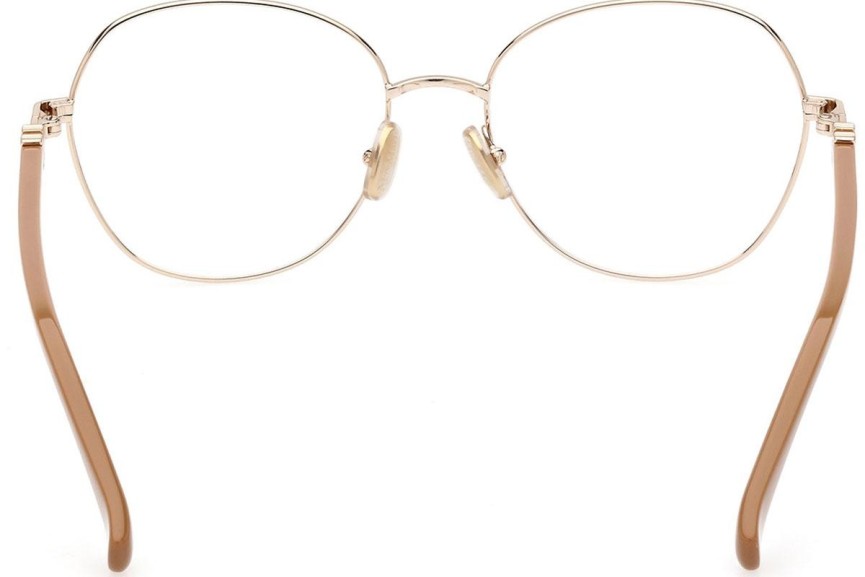 Glasögon Max Mara MM5034 32A Runda Guld