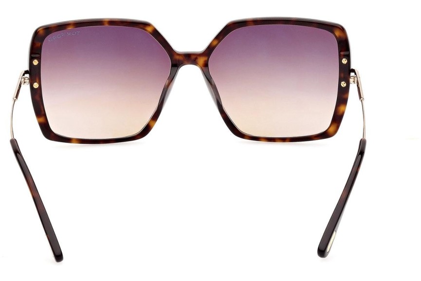 Solglasögon Tom Ford FT1039 52F Fyrkantig Havana