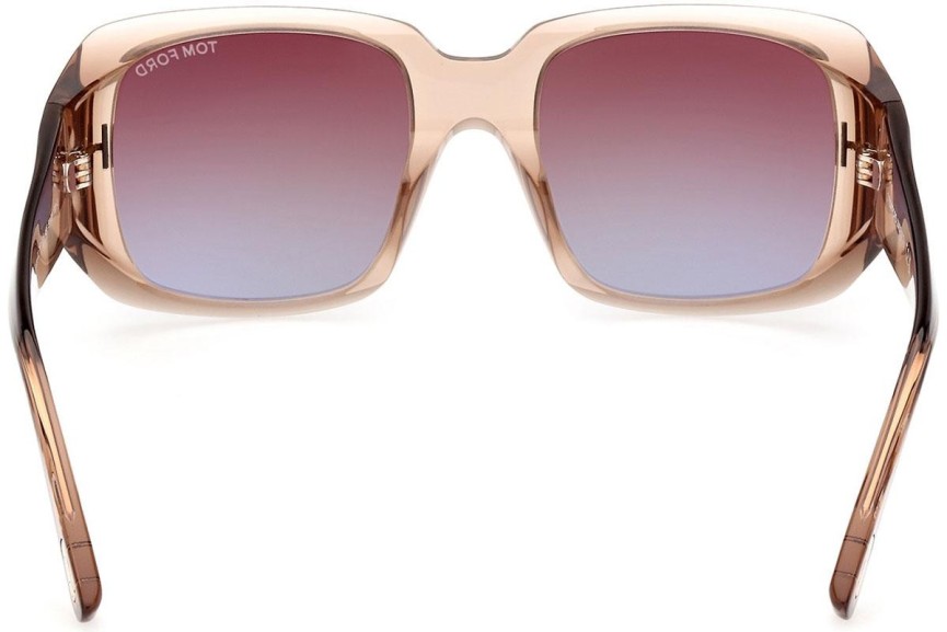 Solglasögon Tom Ford FT1035 45F Fyrkantig Brun