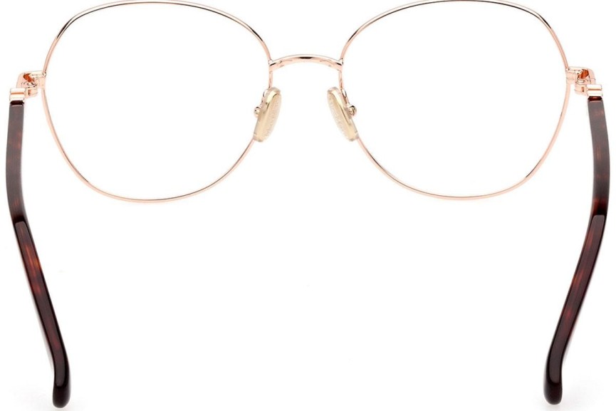 Glasögon Max Mara MM5034 033 Runda Guld