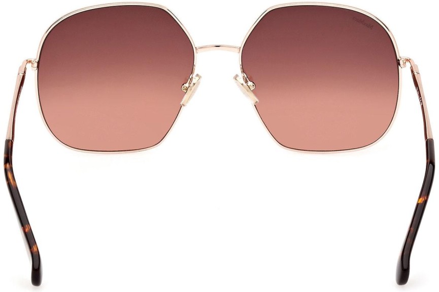 Solglasögon Max Mara MM0061 28F Runda Guld