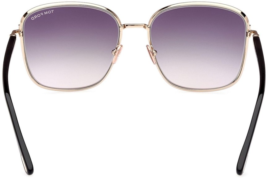 Solglasögon Tom Ford FT1029 28B Fyrkantig Guld