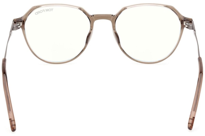 Glasögon Tom Ford FT5875-B 045 Runda Brun