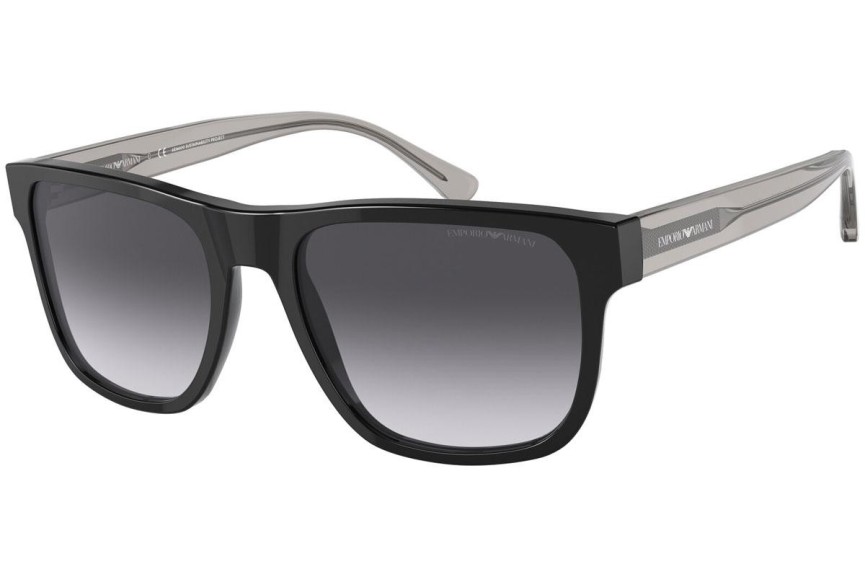 Solglasögon Emporio Armani EA4163 58758G Fyrkantig Svart