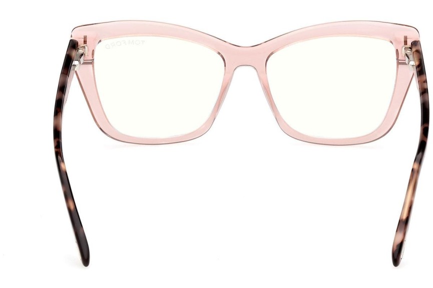 Glasögon Tom Ford FT5826-B 072 Cat Eye Rosa