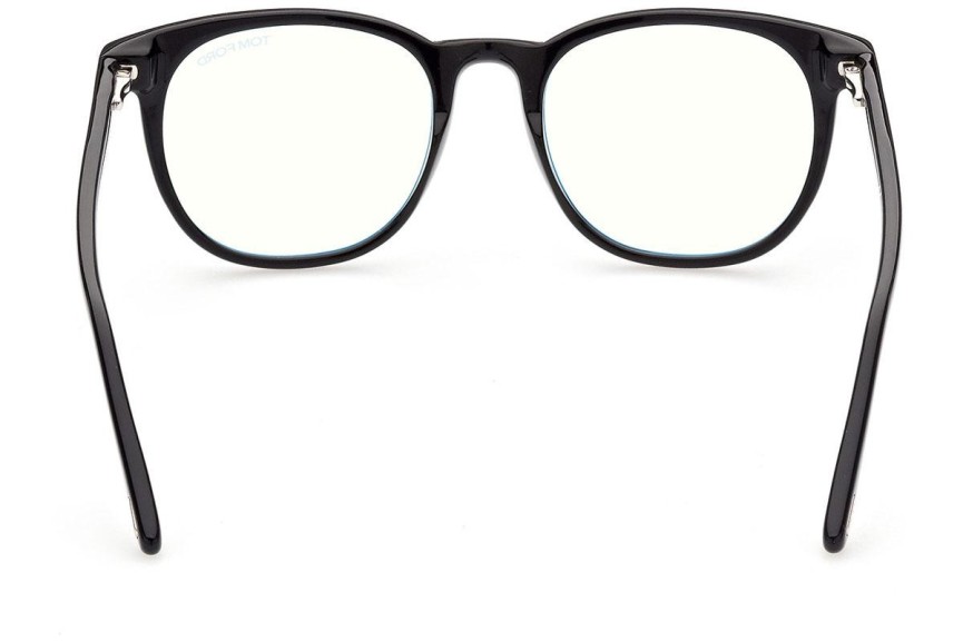 Glasögon Tom Ford FT5754-B 001 Runda Svart