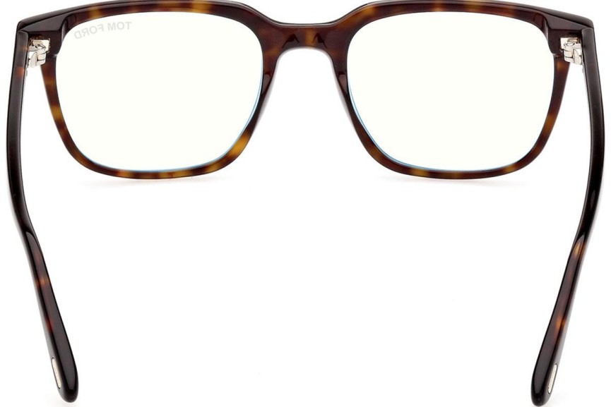 Glasögon Tom Ford FT5818-B 052 Fyrkantig Havana