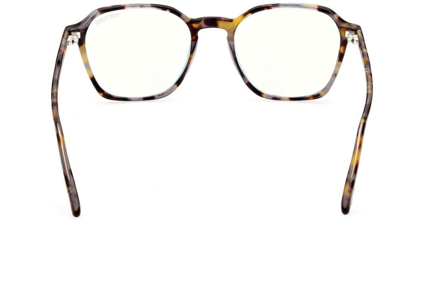 Glasögon Tom Ford FT5804-B 055 Fyrkantig Havana