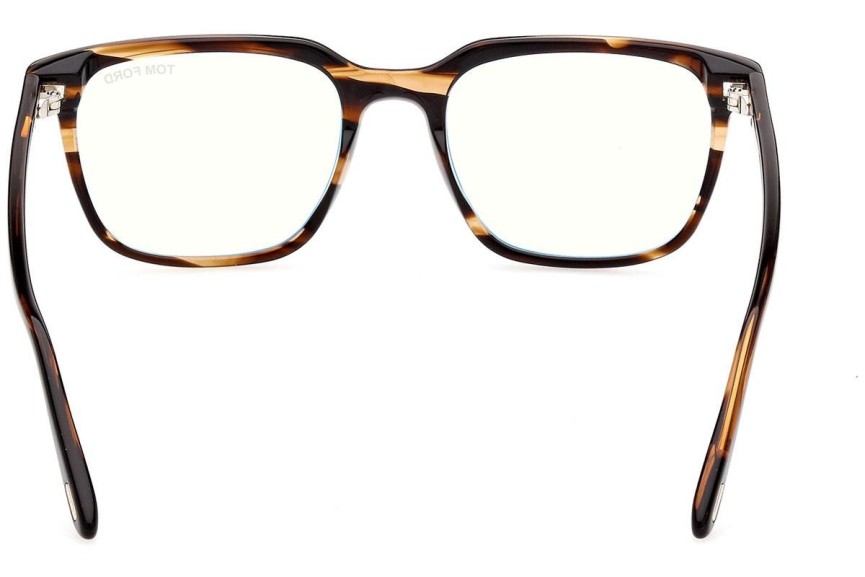 Glasögon Tom Ford FT5818-B 050 Fyrkantig Havana