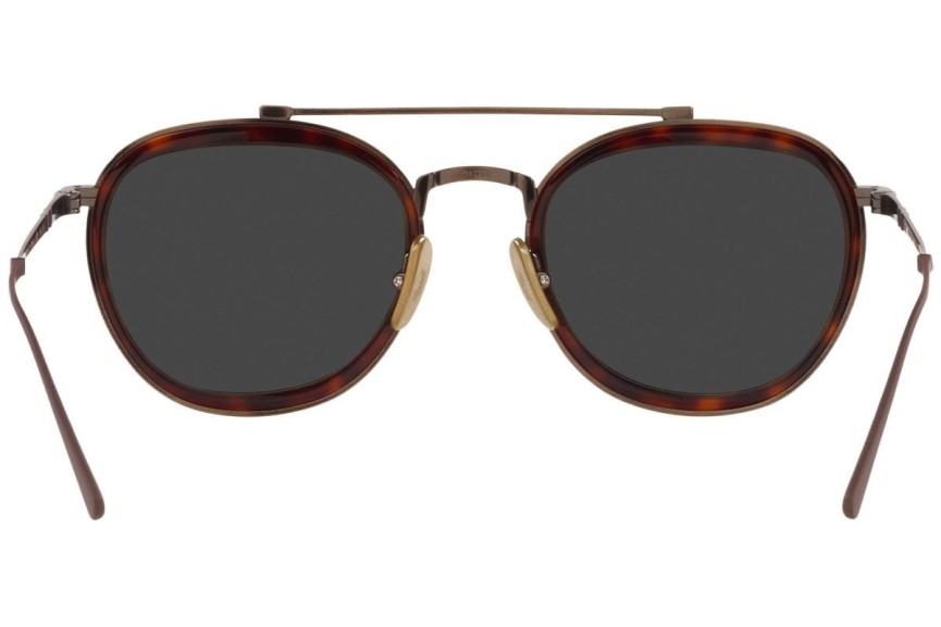 Solglasögon Persol PO5008ST 801648 Polarized Runda Havana